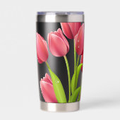 Personalized Modern Image Custom Insulated Tumbler Thermobecher (Vorderseite)