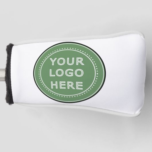 personalized Modern, Minimalist, & Elegant Golf Headcover (Vorderseite)