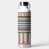 Personalized Modern Pattern Trinkflasche (Vorderseite)
