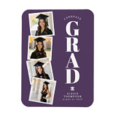Personalized Modern School College Graduation  Magnet (Vertikal)
