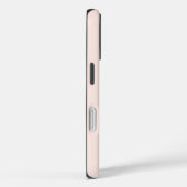 Personalized Modern Script Baby Pink Blush Case-Mate iPhone Hülle (Rückseite / Rechts)