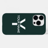 Personalized Modern Stylish Trendy Case-Mate iPh Case-Mate iPhone Hülle (Rückseite (Horizontal))