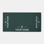 Personalized Modern Stylish Trendy  Schreibtischunterlage (Vorderseite)