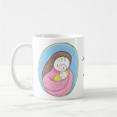 Personalized Mom and Baby Mothers Day gift  Kaffeetasse (Links)
