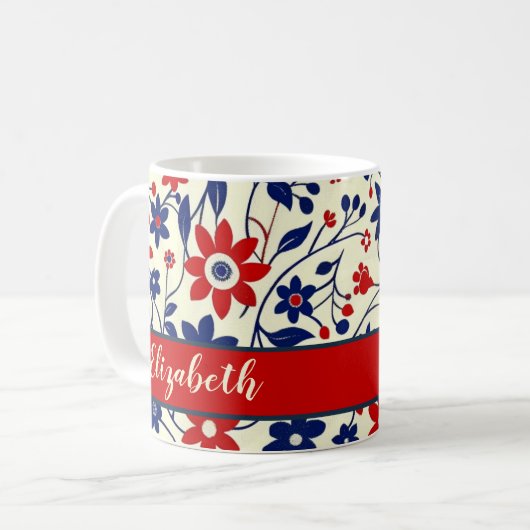 Personalized Mom Home Cook Set Kaffeetasse (Vorderseite Links)