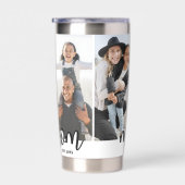 Personalized Mom Photo Collage Mother Thermobecher (Rechts)