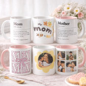 Personalized Mom Photo Mug Cute Design Tasse