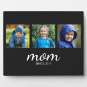 Personalized Mom Since Photo Fotoplatte (Vorderseite)