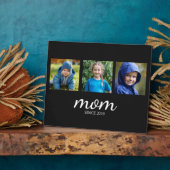 Personalized Mom Since Photo Fotoplatte (Seite)
