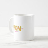 PERSONALIZED MOM TO BE KAFFEETASSE (Vorderseite Links)