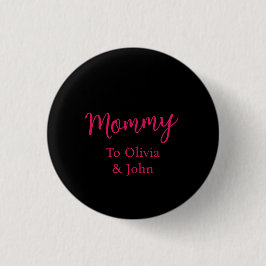 Personalized Mommy Button