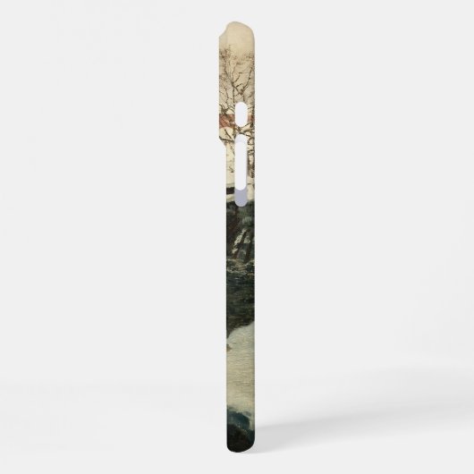 Personalized Monet Landscape iPhone Hülle (Linke Seite)