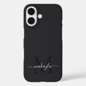 Personalized Monogram Case-Mate iPhone Case (Rückseite)