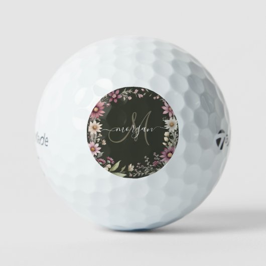 Personalized Monogram Golf Ball (Vorderseite)