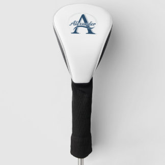 Personalized Monogram Golf Head Cover Headcover