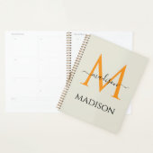 Personalized Monogram & Name  Planer (Anzeige)