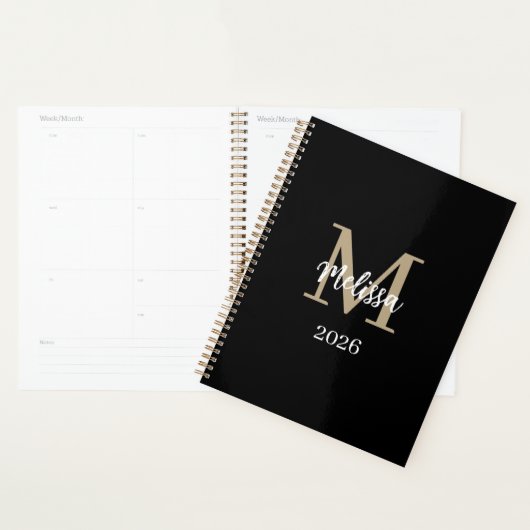 Personalized Monogram Planner, Name & Bible Verse Planer (Anzeige)