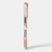 Personalized Monogram Rose Quartz Gold Case-Mate iPhone Hülle (Rückseite / Rechts)