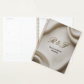 Personalized Monogram Suite | Luxe Linen Wedding Planer (Anzeige)