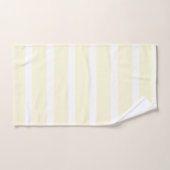 Personalized Monogram Watercolor Daisy Yellow Badhandtuch Set (Handtuch)