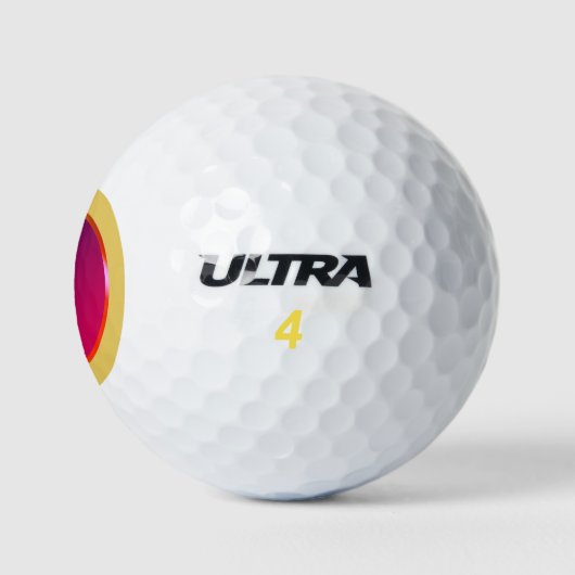 Personalized Monogrammed Golf Balls  Golfball (Logo)