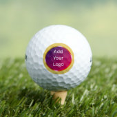 Personalized Monogrammed Golf Balls Golfball (Insitu T-Shirt)
