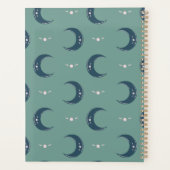 Personalized Moon Pattern Planner 8.5x11 Planer (Rückseite)