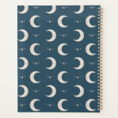 Personalized Moon Pattern Planner 8.5x11 Planer (Rückseite)