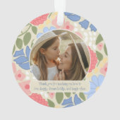 Personalized Mother-Daughter Keepsake Ornament (Rückseite)