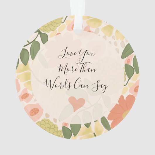 Personalized Mother-Daughter Ornament  (Rückseite)
