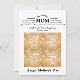 Personalized Mother’s Day Card Einladung
