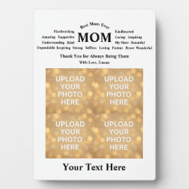 Personalized Mother’s Day Fotoplatte