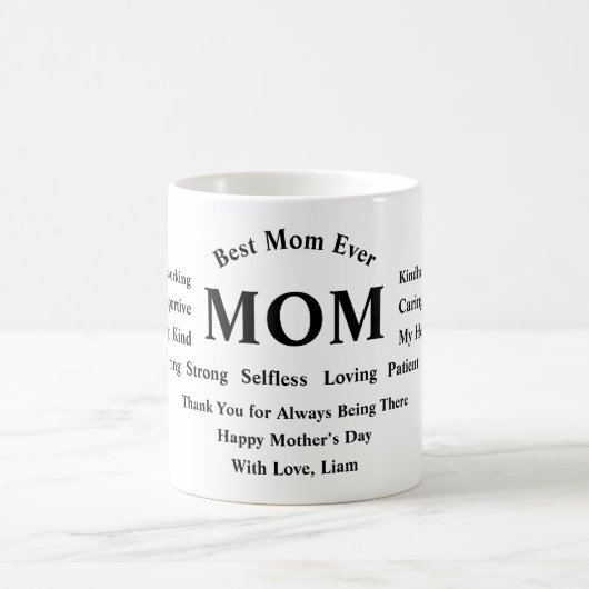 Personalized Mother’s Day Mug Kaffeetasse (Mittel)