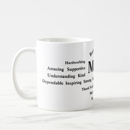 Personalized Mother’s Day Mug Kaffeetasse (Links)