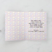 Personalized Mother's Day Coupons Karte (Innenseite)