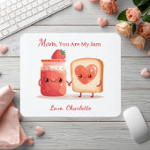 Personalized Mothers Day Desk Gift for Mom Mousepad
