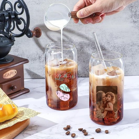 Personalized Mother's Day glass Dosenglas