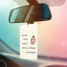 Personalized Mother's Day Mom's Hug Air Freshener Autolufterfrischer