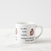 Personalized Mother's Day Mom's Hug Espresso Mug Espressotasse (Rechts)