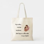 Personalized Mother's Day Mom's Hug Tote Bag Tragetasche (Rückseite)