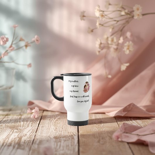Personalized Mother's Day Mom's Hug Travel Mug Reisebecher