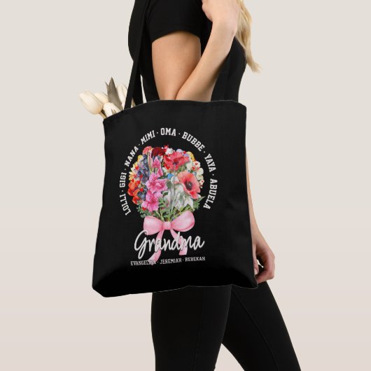 Personalized Mother's Day Nana Mimi Gigi GRANDMA Tasche (Von Nahem)