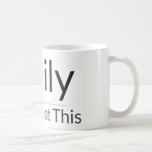 Personalized Motivational Mug – Custom Name & Affi Kaffeetasse (Rechts)