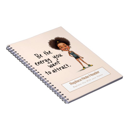 Personalized Motivational Notebook Notizblock (Rechte Seite)