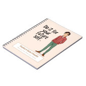 Personalized Motivational Notebook Notizblock (Linke Seite)
