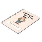 Personalized Motivational Notebook Notizblock (Linke Seite)