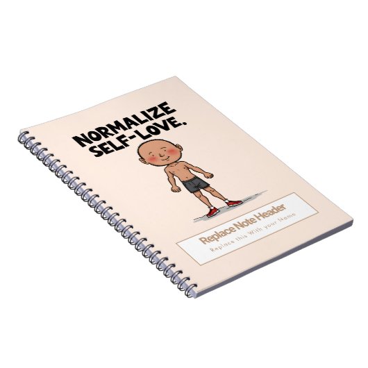 Personalized Motivational Notebook Notizblock (Rechte Seite)