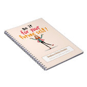 Personalized Motivational Notebook Notizblock (Rechte Seite)