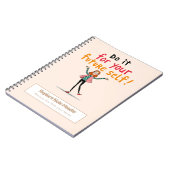 Personalized Motivational Notebook Notizblock (Linke Seite)