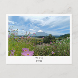 Personalized, Mount Fuji, Japan Postkarte